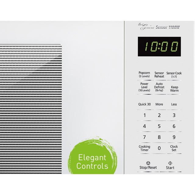 1.3cuft MWO Countertop White