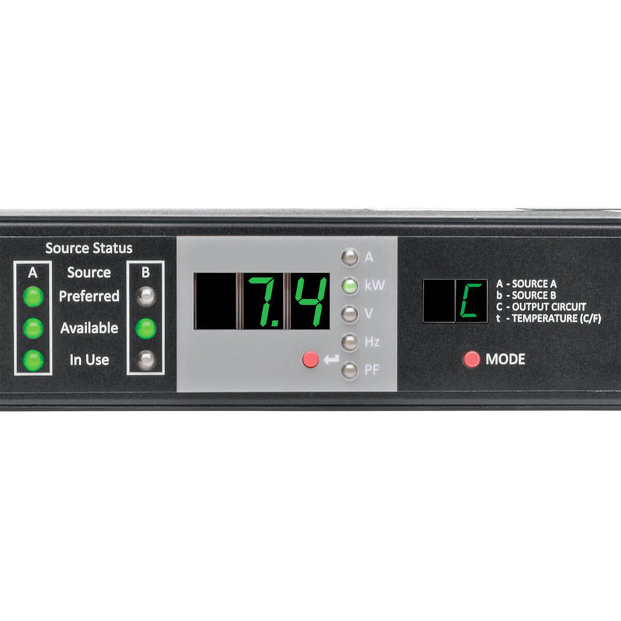 PDU MONITORED 7.4KW 230V 32A 1U