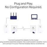TP-Link TL-PA9020P KIT - AV2000 2-Port Gigabit Passthrough Powerline Starter Kit