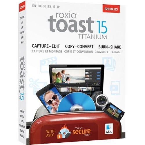Roxio Toast v.15.0 Titanium - Mini Box Packing