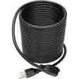Eaton Tripp Lite Series Power Extension Cord, NEMA 5-15P to NEMA 5-15R - 13A, 120V, 16 AWG, 25 ft. (7.62 m), Black