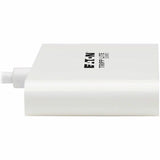 Eaton Tripp Lite Series 3-Port USB-C Hub with Card Reader, USB 3.x (5Gbps) Hub Ports and Card Reader Ports, White