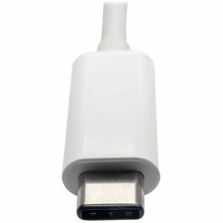 Eaton Tripp Lite Series USB-C Multiport Adapter, DVI, USB 3.x (5Gbps) Hub Port, Gbe and PD Charging, White