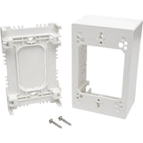 Eaton Tripp Lite Series Single-Gang Surface-Mount Back Box, White, TAA