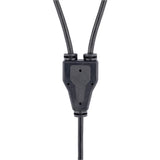 StarTech.com 10ft (3m) Computer Power Y Cord, NEMA 5-15P to C13, 10A 125V, 18AWG, Black Replacement PC Power Cord, TV/Monitor Power Cable