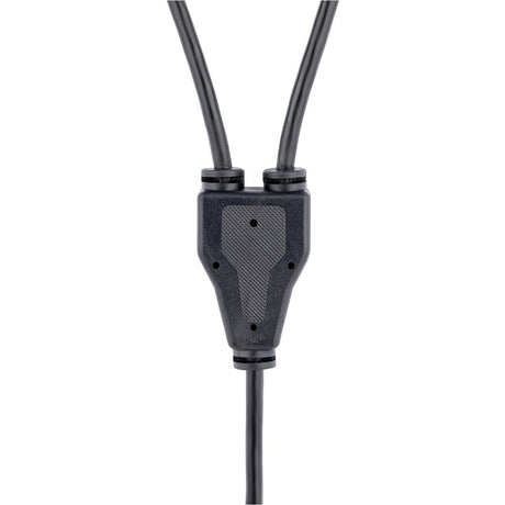 StarTech.com 10ft (3m) Computer Power Y Cord, NEMA 5-15P to C13, 10A 125V, 18AWG, Black Replacement PC Power Cord, TV/Monitor Power Cable