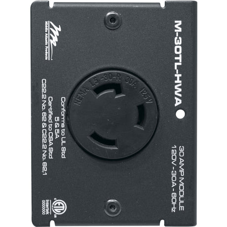 Middle Atlantic MPR Module, 30 A, Twistlock, L5-30R, Hardwired
