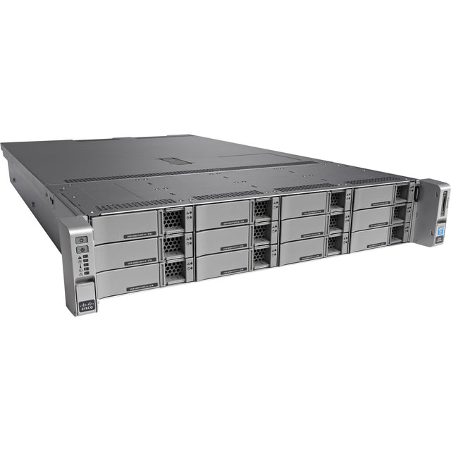 Cisco C240 M4 2U Rack Server - 2 Xeon E5-2630 v4 2.20 GHz - 32 GB RAM - 12Gb/s SAS Controller