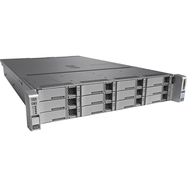 Cisco C240 M4 2U Rack Server - 2 Xeon E5-2680 v4 2.40 GHz - 256 GB RAM - 72 TB HDD - (12 x 6TB) HDD Configuration - Serial ATA Controller