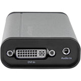 StarTech.com DVI Video Capture Card - 1080p 60fps Game Capture Card - Aluminum - Game Capture Card - HD PVR - USB Video Capture