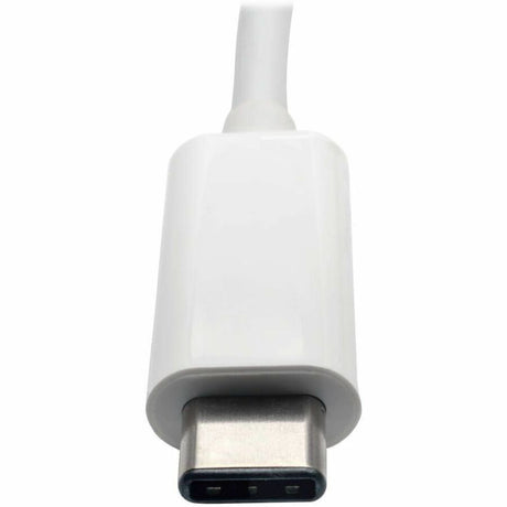 Eaton Tripp Lite Series USB-C to Gigabit Network Adapter with 60W USB-C PD Charging - Thunderbolt 3 Compatible, White