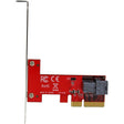 StarTech.com x4 PCI Express to SFF-8643 Adapter for PCIe NVMe U.2 SSD - PCI Express 2.5" NVM Express SSD Adapter
