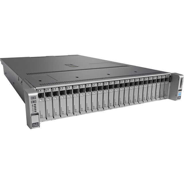 Cisco C240 M4 2U Rack Server - 2 Xeon E5-2650 v4 2.20 GHz - 64 GB RAM - 12Gb/s SAS Controller