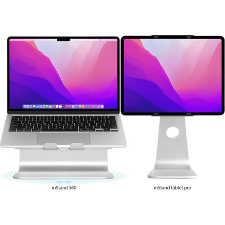 Rain Design mStand360 Laptop Stand w/ Swivel Base - Space Grey