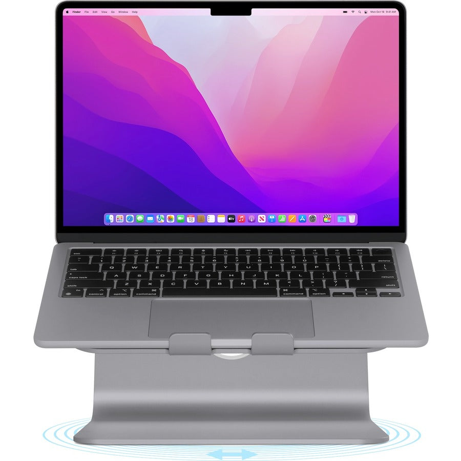 Rain Design mStand360 Laptop Stand w/ Swivel Base - Space Grey
