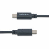 StarTech.com 2m 6 ft USB C Cable - M/M - USB 2.0 - USB-IF Certified - USB-C Charging Cable - USB 2.0 Type C Cable
