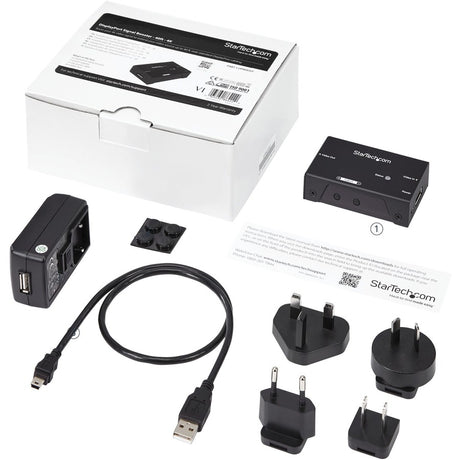 StarTech.com DisplayPort Signal Booster - DisplayPort Extender - DP Video Signal Amplifier - 4K 60Hz