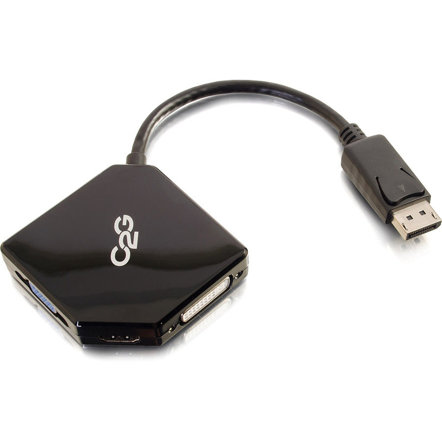 C2G DisplayPort to HDMI, VGA, DVI Adapter Converter - M/F