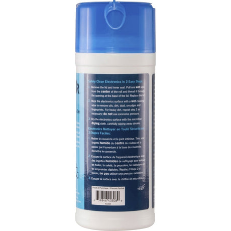 Digital Innovations ScreenDr Wet/Dry Streak-Free Wipes, 70-pack