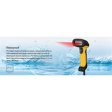 Adesso NuScan 2400U Waterproof Handheld CCD Barcode Scanner