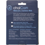 Digital Innovations ChatCam 4310100 Webcam - 1.3 Megapixel - Matte Black, Chrome - USB