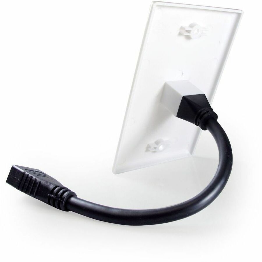 Comprehensive HDMI Wallplate 1 Port Pigtail