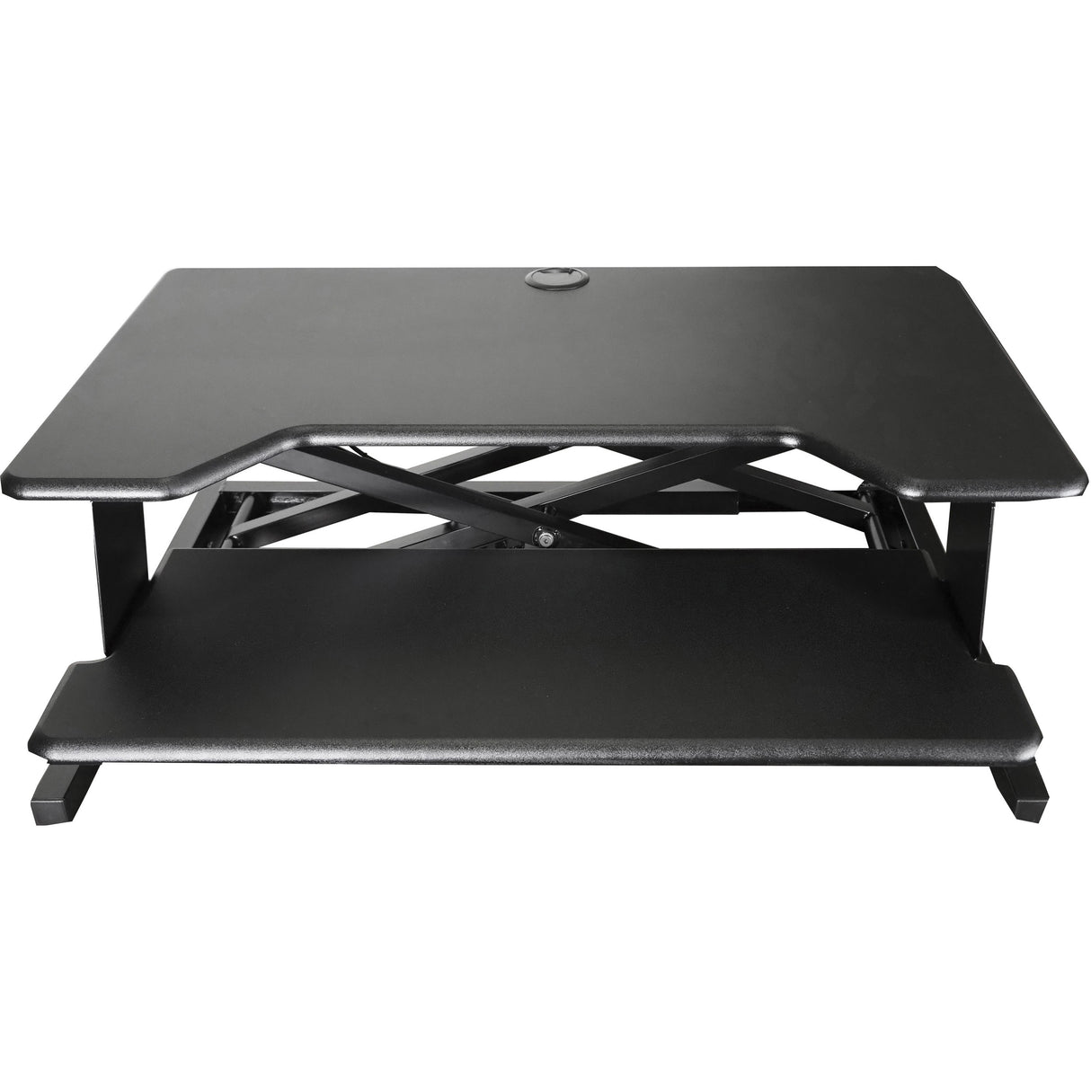 Kantek Desktop Riser Workstation Sit To Stand Black