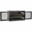 Eaton Tripp Lite Series 16-Device USB Charging Station Cabinet with Sync for iPad and Android Tablets, Wall-Mount and Cart Options, Black