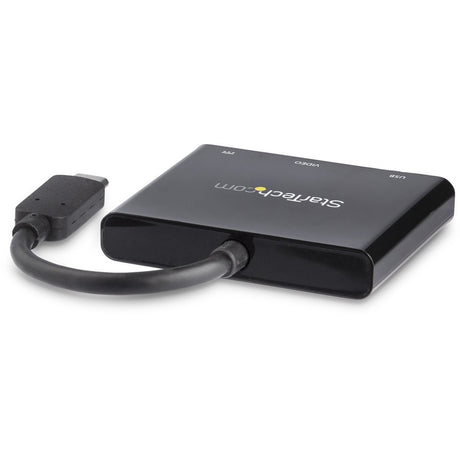 StarTech.com USB C Multiport Adapter with HDMI 4K & 1x USB 3.0 - PD - Mac & Windows - USB Type C All in One Video Adapter