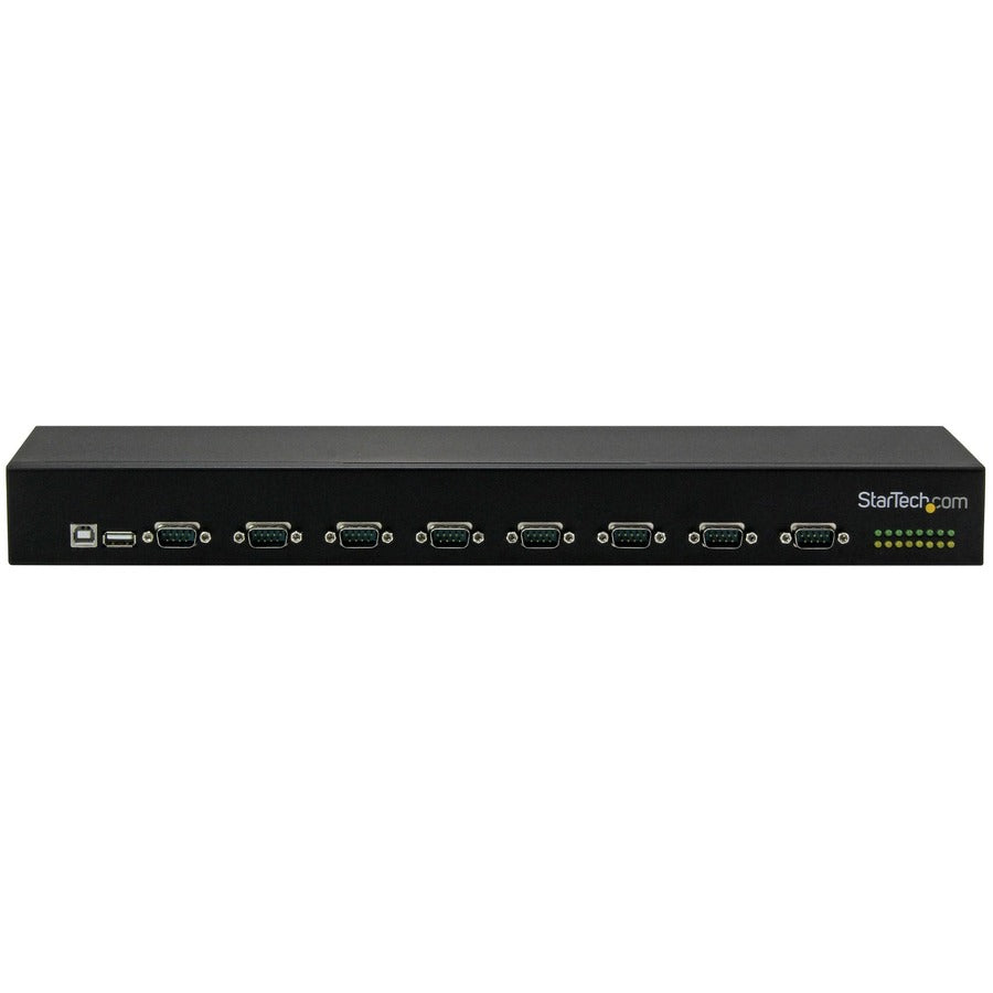 StarTech.com USB to Serial Hub &acirc;&euro;" 8 Port &acirc;&euro;" COM Port Retention &acirc;&euro;" Rack Mount and Daisy Chainable &acirc;&euro;" FTDI USB to RS232 Hub