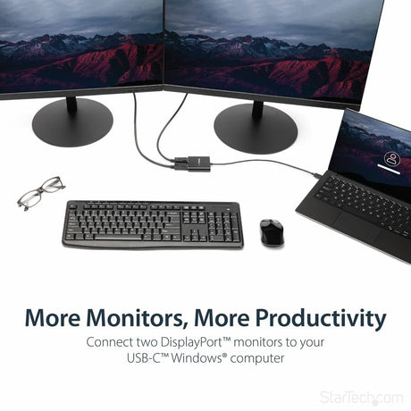 USB-C DP MULTI MONITOR ADAPTER