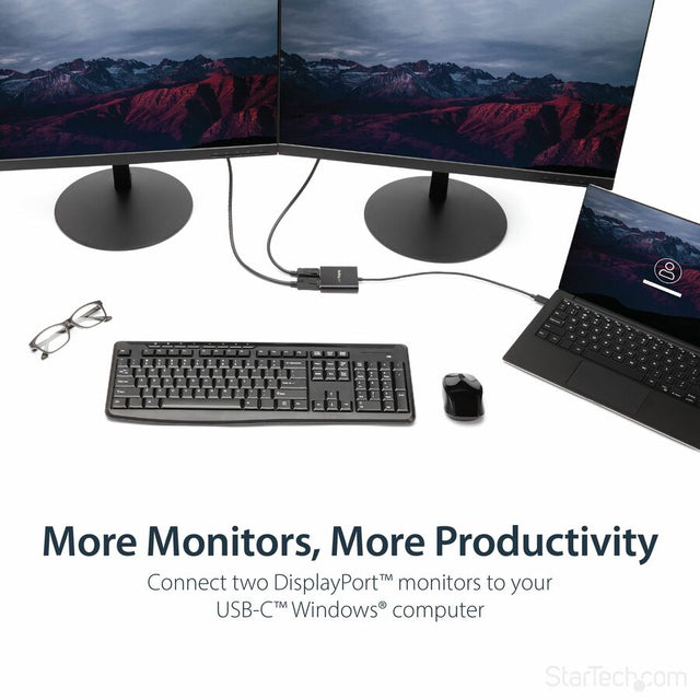 USB-C DP MULTI MONITOR ADAPTER