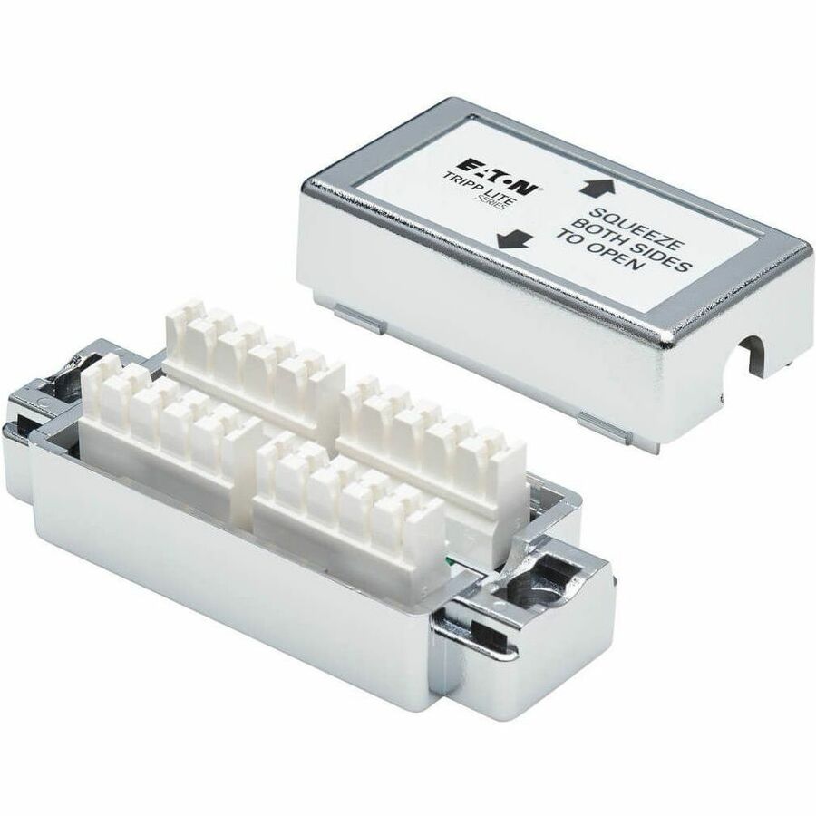 Eaton Tripp Lite Series Cat5e/6 Shielded Surface-Mount Junction Box, 110 IDC, TAA