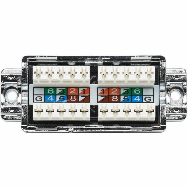 Eaton Tripp Lite Series Cat5e/6 Shielded Surface-Mount Junction Box, 110 IDC, TAA