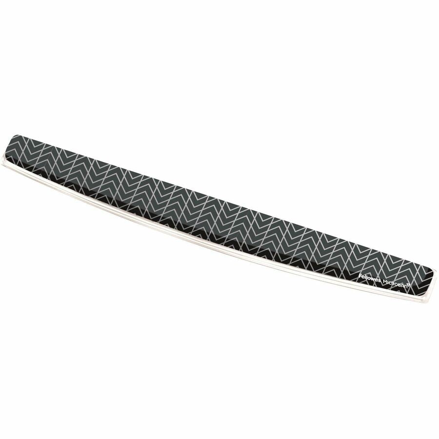 Fellowes&reg; Photo Gel Keyboard Wrist Rest with MICROBAN&reg; - Chevron (955001)