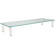 Kantek Glass Monitor Riser/Desk Shelf