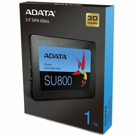 Adata Ultimate SU800 1 TB Solid State Drive - 2.5" Internal - SATA (SATA/600) - Black