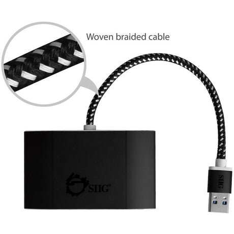 SIIG SuperSpeed USB 3.0 4-Port Powered Hub