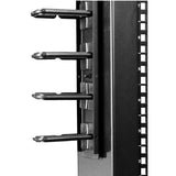 StarTech.com Vertical Cable Organizer with D-Ring Hooks - Vertical Cable Management Panel - 20U - 2.8ft.