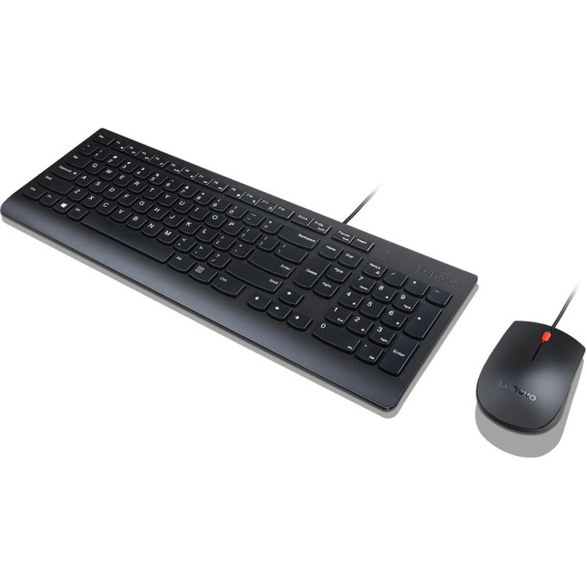 Lenovo Essential Wired Keyboard and Mouse Combo - US English