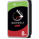 Seagate IronWolf ST8000VN0022 8 TB Hard Drive - 3.5" Internal - SATA (SATA/600) - Conventional Magnetic Recording (CMR) Method
