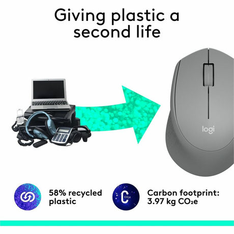 M330 SILENT PLUS GREY MOUSE