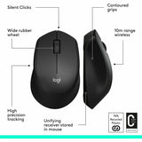 M330 SILENT PLUS BLACK MOUSE