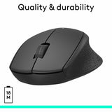 M330 SILENT PLUS BLACK MOUSE