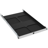 Rack Solutions 1U Mini Rack Tool-less Dry Sliding Shelf for Four Apple Mac Mini