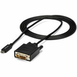 StarTech.com 6.6 ft / 2 m USB-C to DVI Cable - USB Type-C Video Adapter Cable - 1920 x 1200 - Black
