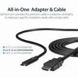 StarTech.com USB C to HDMI Cable - 6 ft / 2m - USB-C to HDMI 4K 60Hz - USB Type C to HDMI - Computer Monitor Cable