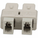AddOn SC Male to LC Female MMF Duplex Fiber Optic Adapter