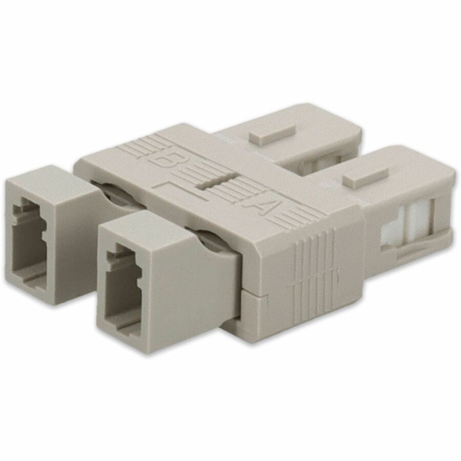 AddOn SC Male to LC Female MMF Duplex Fiber Optic Adapter