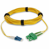 AddOn 8m ASC (Male) to LC (Male) Yellow OS2 Duplex Fiber OFNR (Riser-Rated) Patch Cable